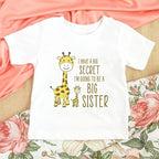 Big Sister Kids T Shirt H2107-KSTWH-
