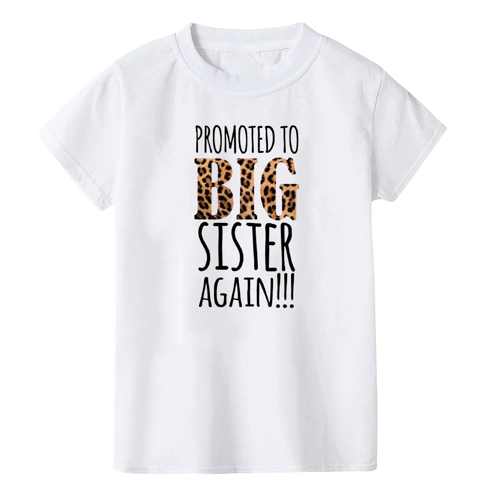 Big Sister Kids T Shirt H2069-KSTWH-