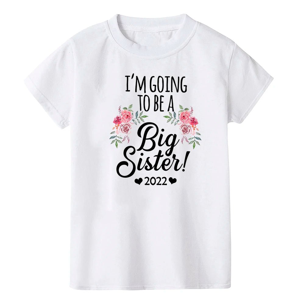 Big Sister Kids T Shirt H2070-KSTWH-
