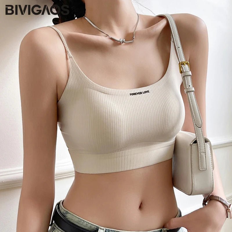 Bivigaos Beauty Back Top Apricot One Size