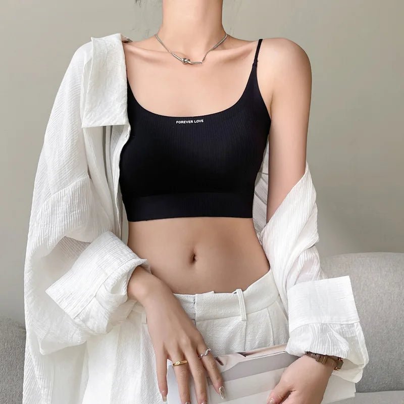 Bivigaos Beauty Back Top Black One Size