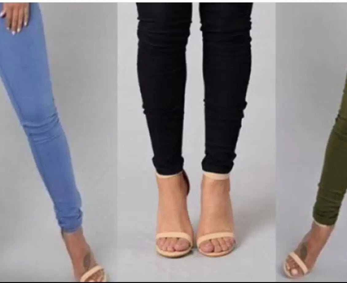 Black High Waist Jeans High Waisted Stretch