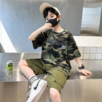 Boys Camo Piece Short Sleeve
