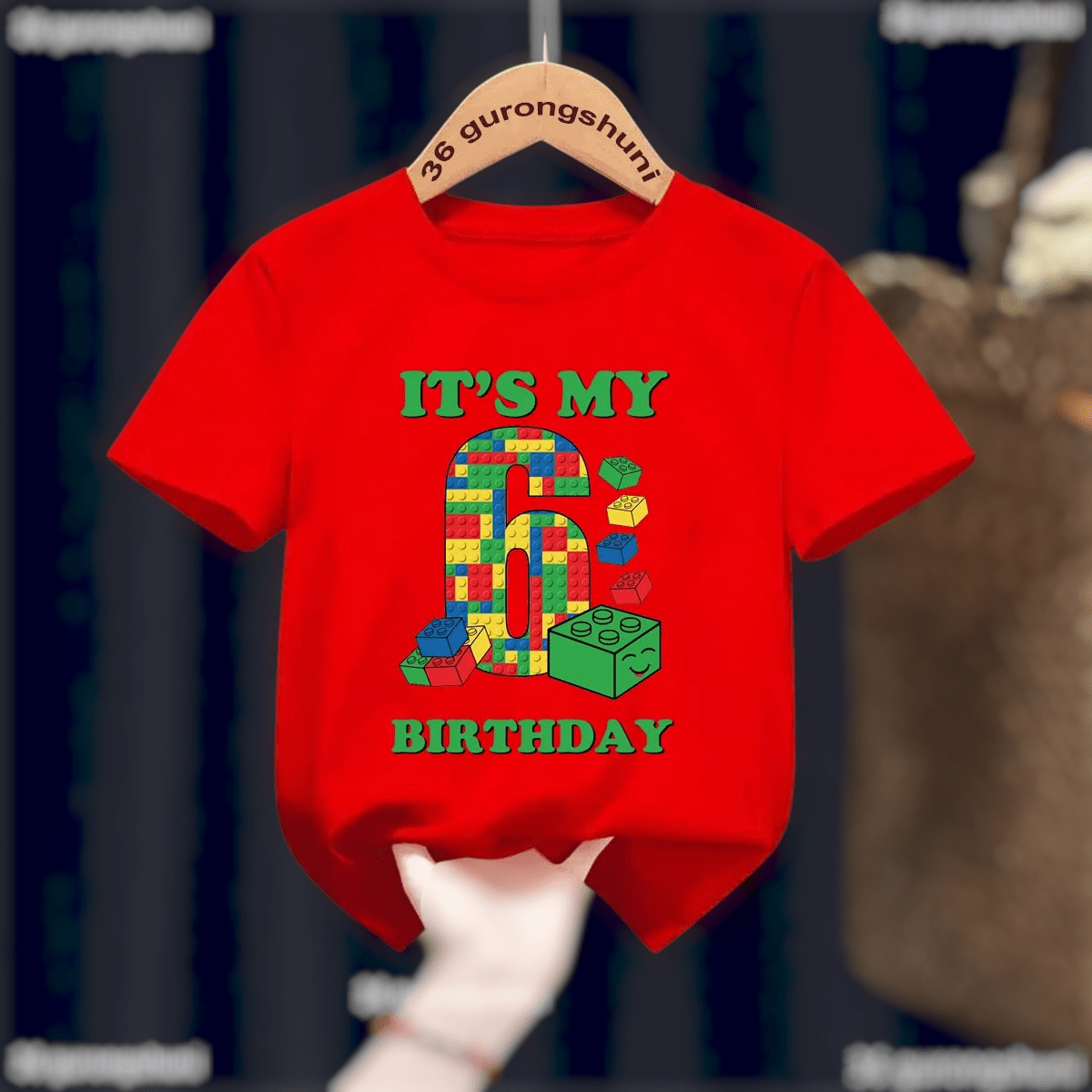 Childrens Birthday Graphic T Shirt Short Sleeve T2
