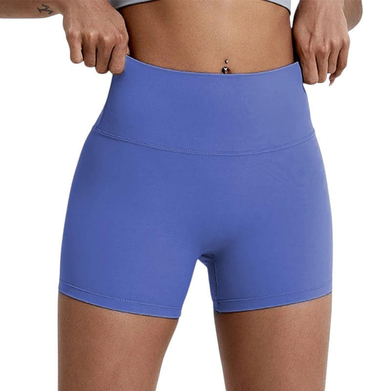 Comfort High Waisted Shorts High Waisted Gemstone Blue