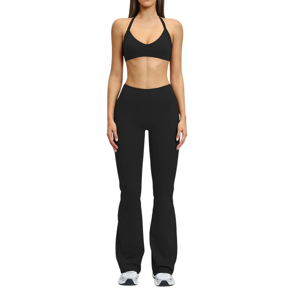 Comfort High Waisted Pants High Waisted Advanced Black Set