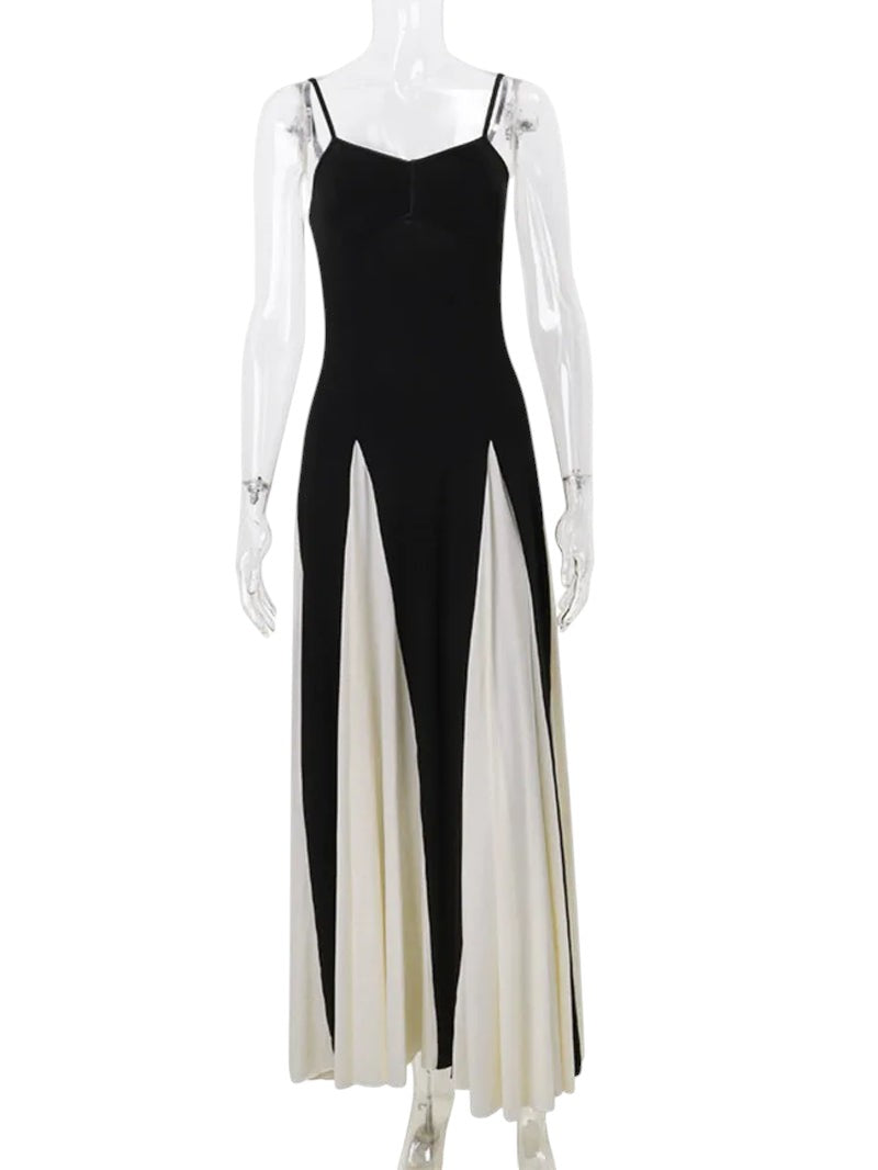 Evening Gown With Skirt Black