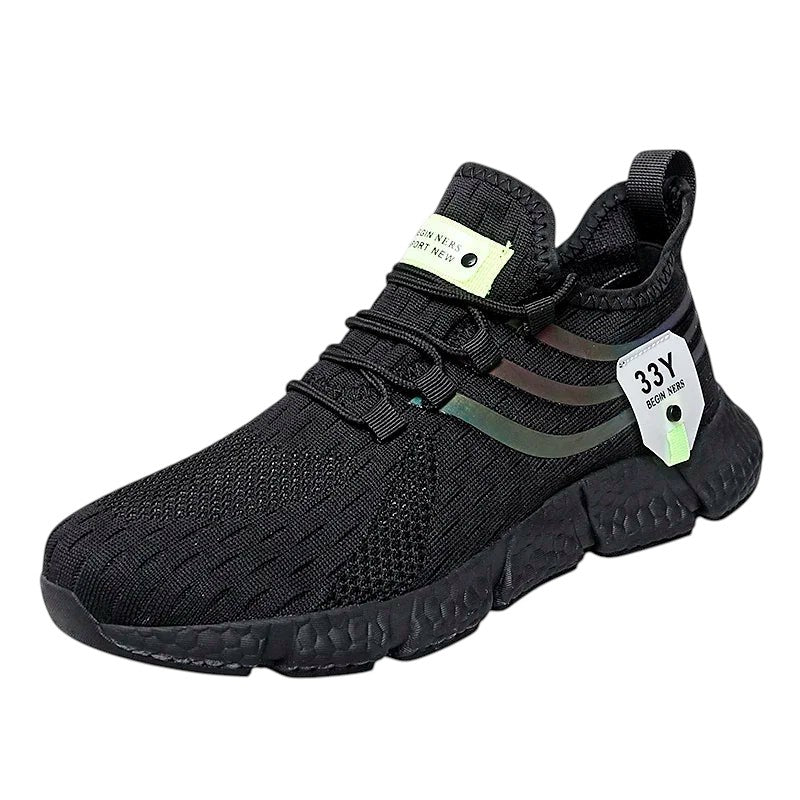 Athletic Running Sneakers All Black