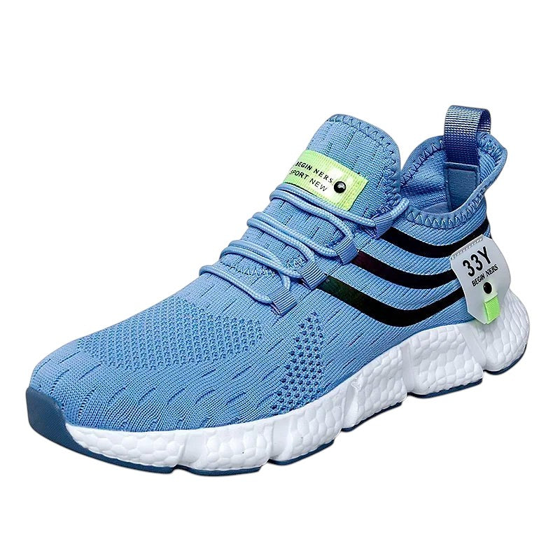 Athletic Running Sneakers Ice Blue