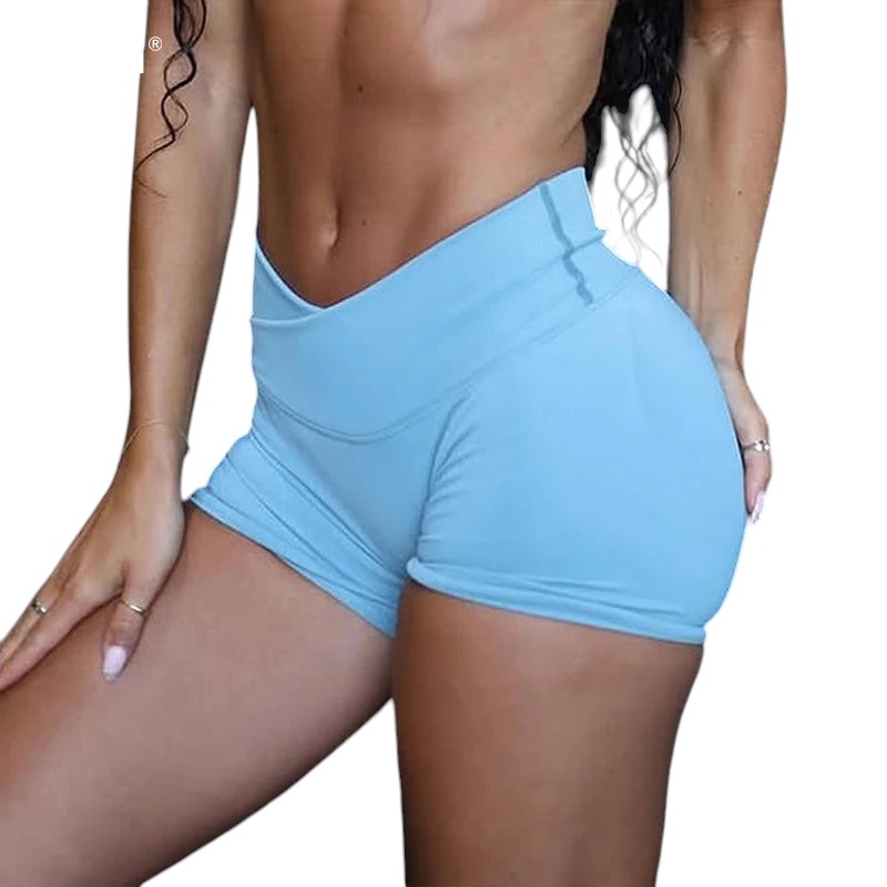 Seamless Waist Athletic Shorts