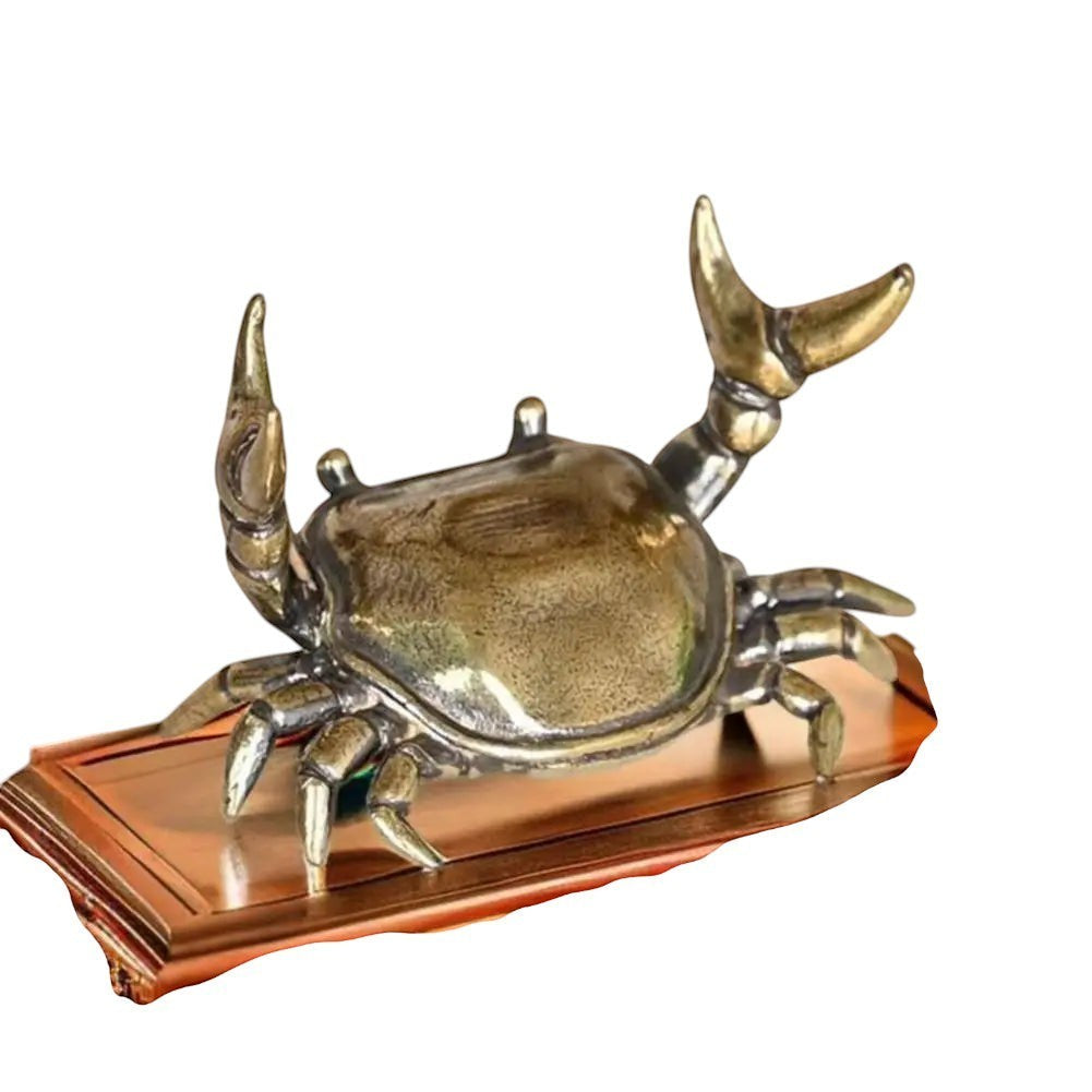 Decorative Brass Crab