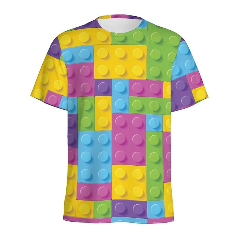 Retro Video Game T Shirt Graphic Tshirt-ZXA52723