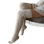 Cable Knit Thigh