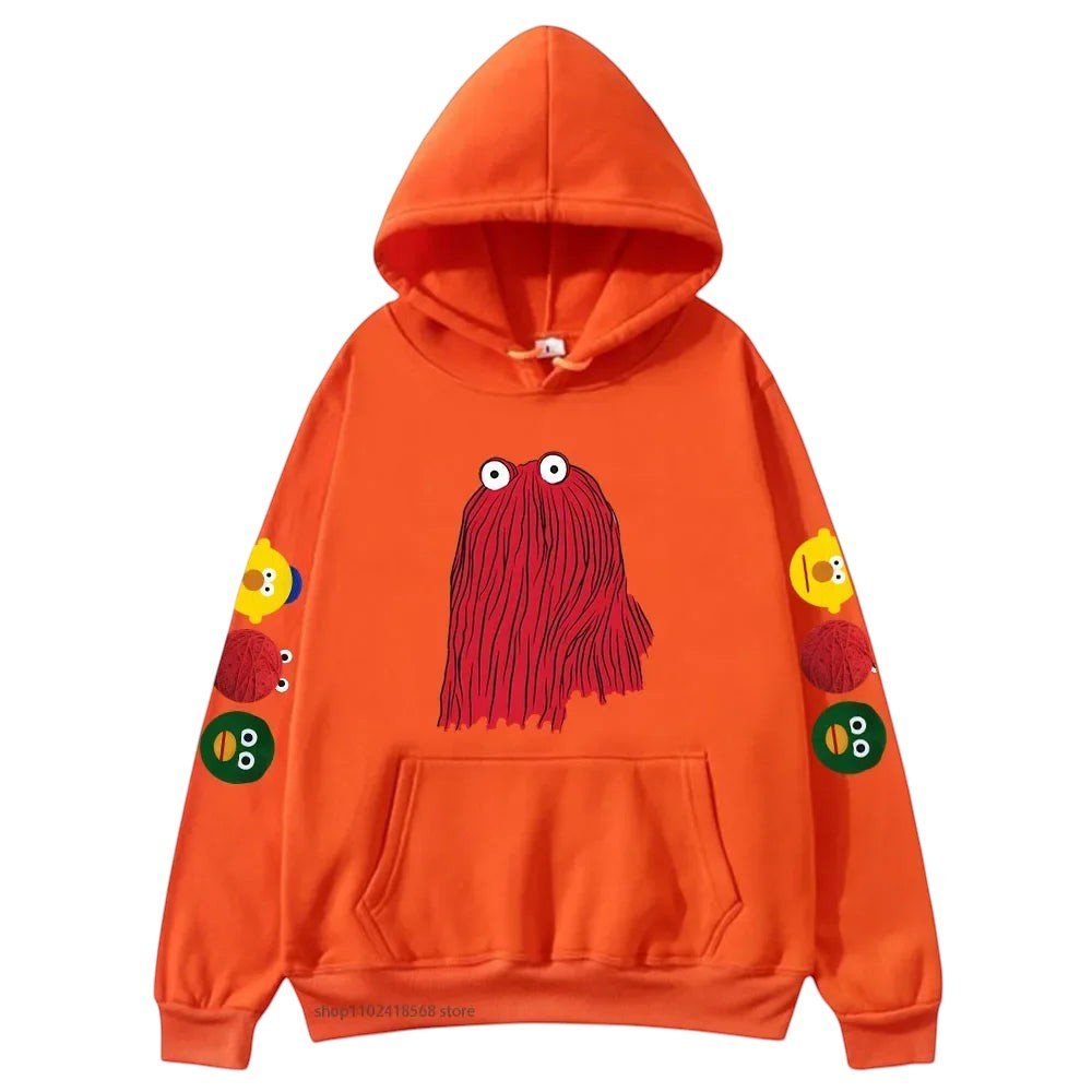 Comfort Character Graphic Hoodie orange