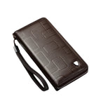 Double Zipper Wristlet Zip Up Wallet