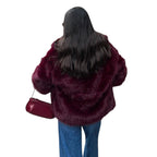 Comfort Plush Faux Jacket