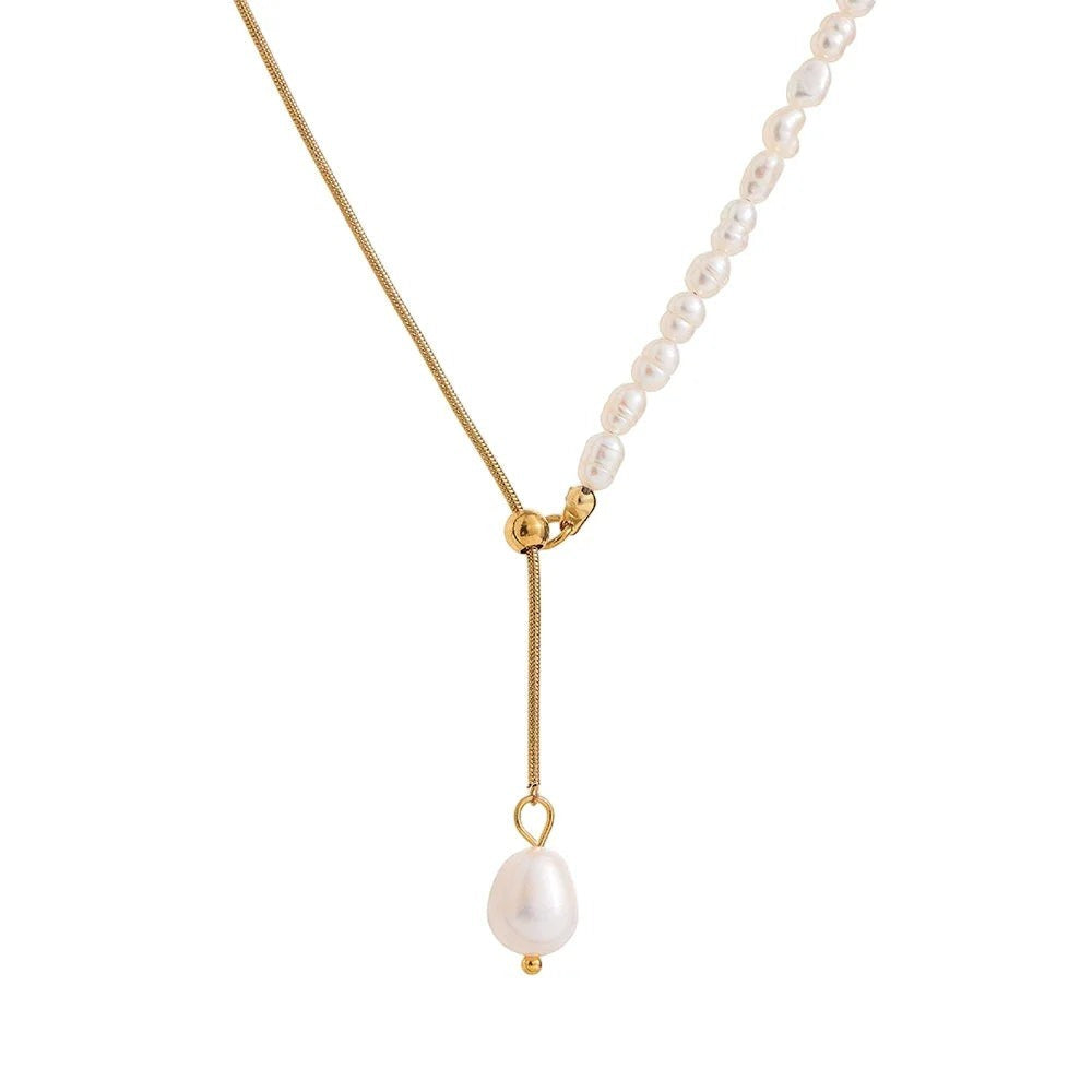 Gold Chain Necklace YH2079A Gold