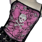 Gothic Skull And Top Lace