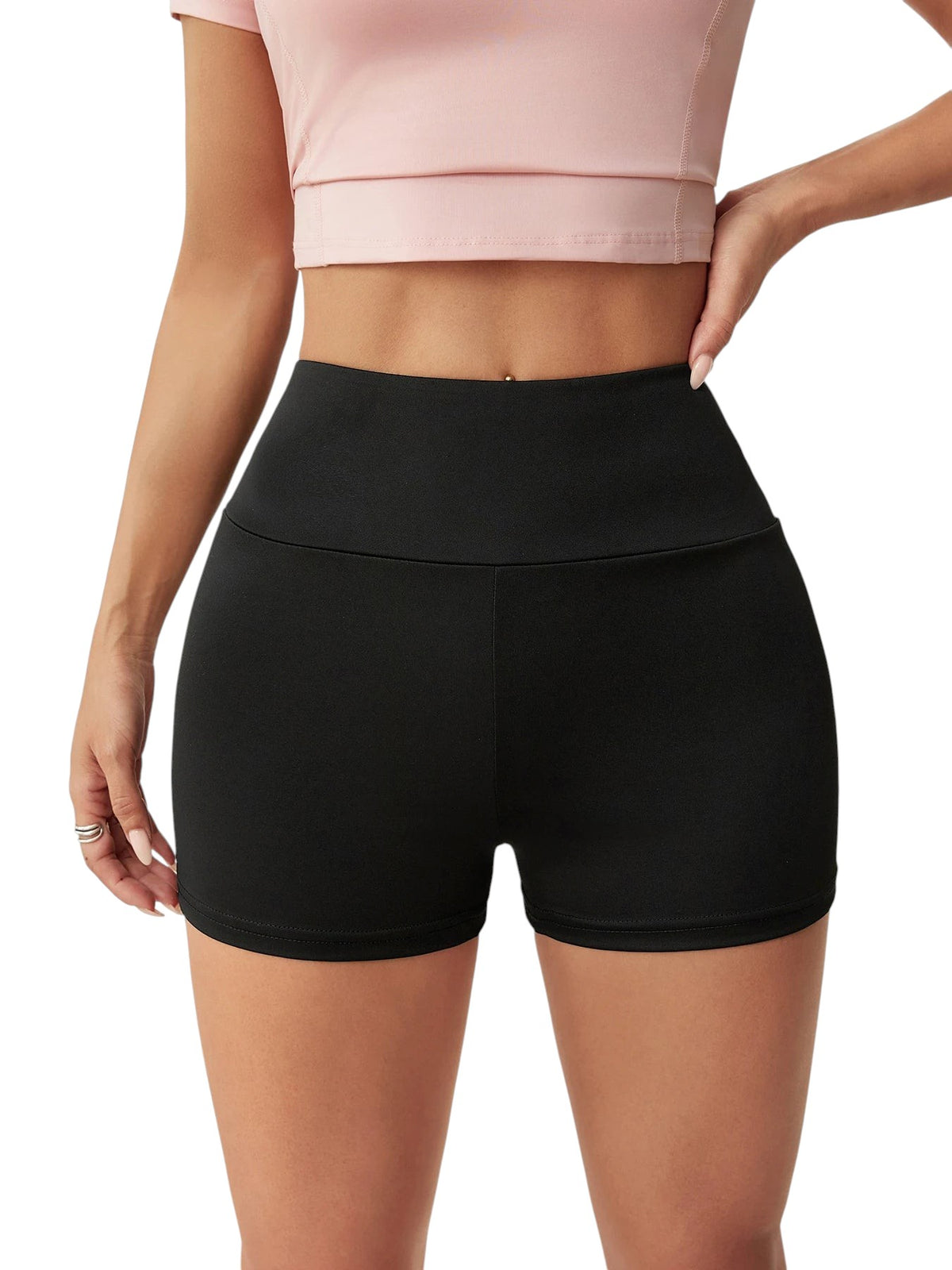 High Waisted Athletic Shorts High Waisted