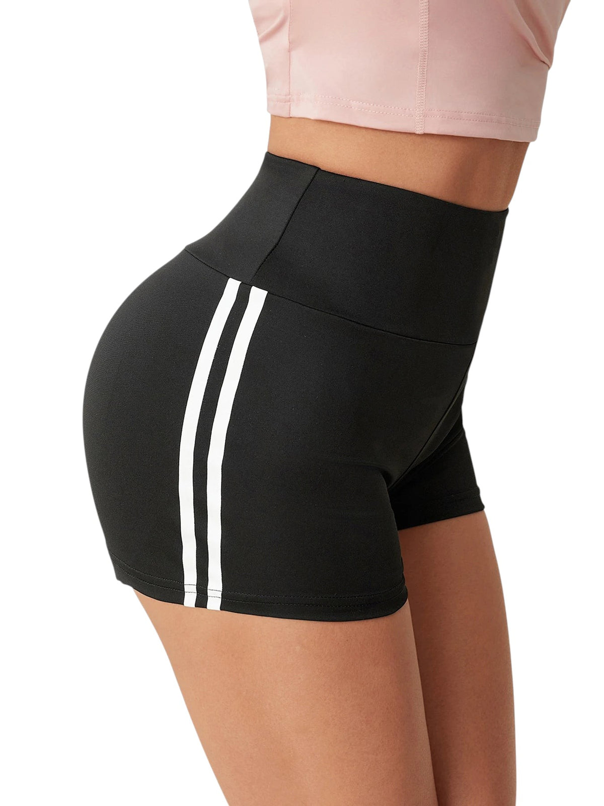 High Waisted Athletic Shorts High Waisted