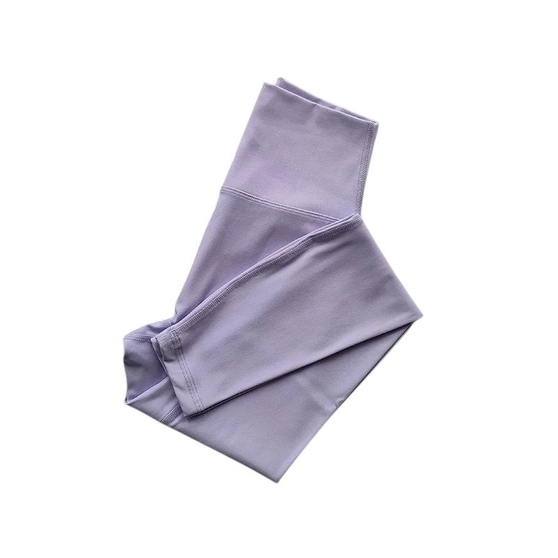 Comfort High Waisted Leggings High Waisted Light purple China Mainland