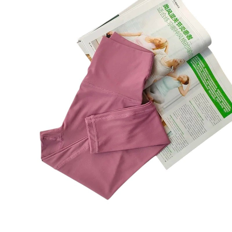 Comfort High Waisted Leggings High Waisted Light rose red China Mainland