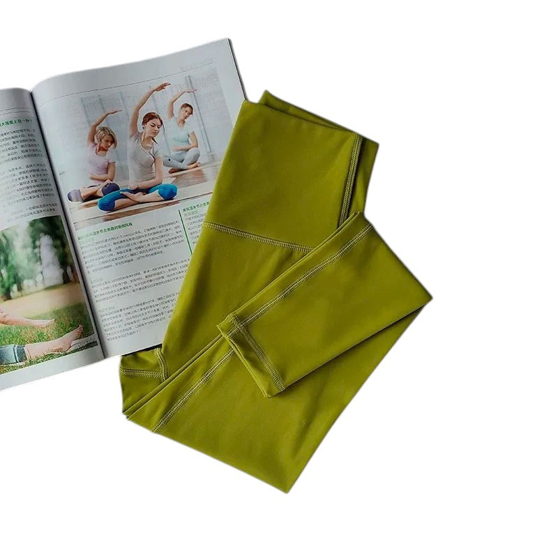 Comfort High Waisted Leggings High Waisted Green China Mainland
