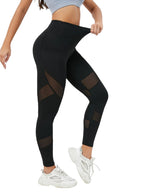 Mesh Panel Active Leggings