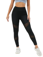 Mesh Panel Active Leggings