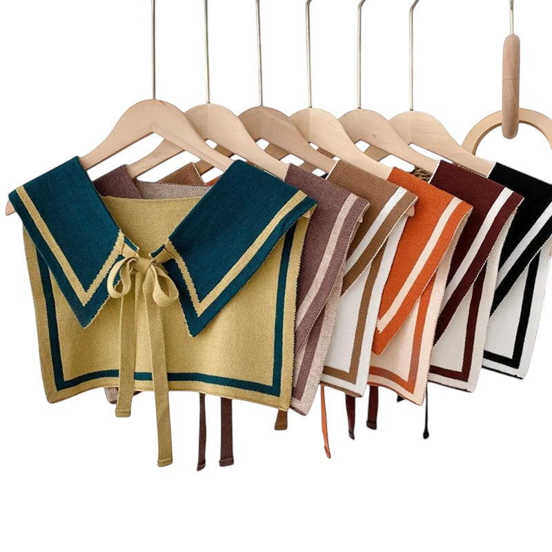 Knit Sailor Collar