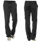 Comfort Linen Blend Pants black
