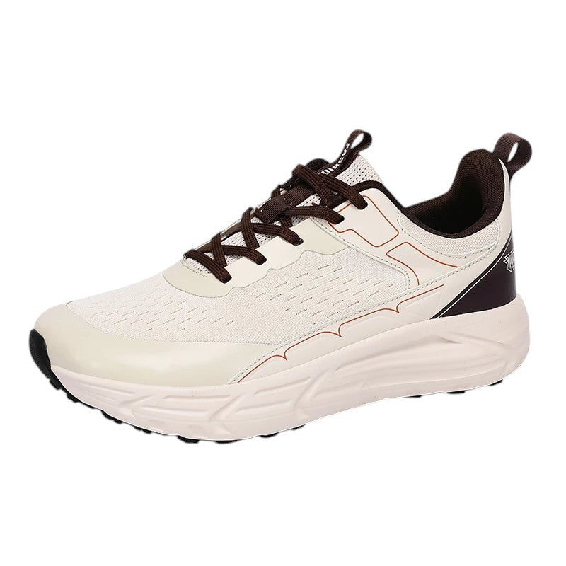 Athletic Running Shoes Beige