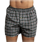 Plaid Woven Boxer