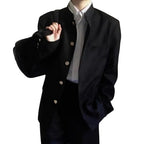 Comfort Mandarin Collar Jacket