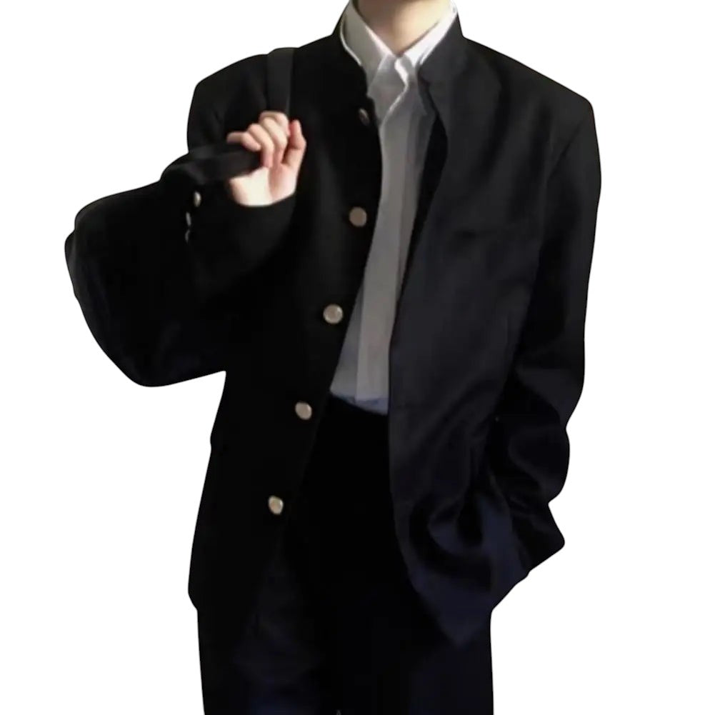 Comfort Mandarin Collar Jacket