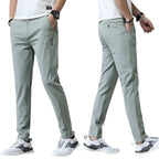 Comfort Stretch Chino Pants Light Green