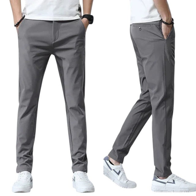 Comfort Stretch Chino Pants Dark Grey