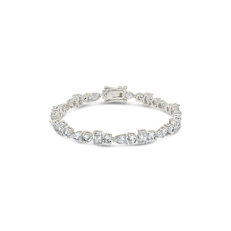 Mixed Shape Tennis Silver
