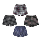 Plaid Woven Boxer