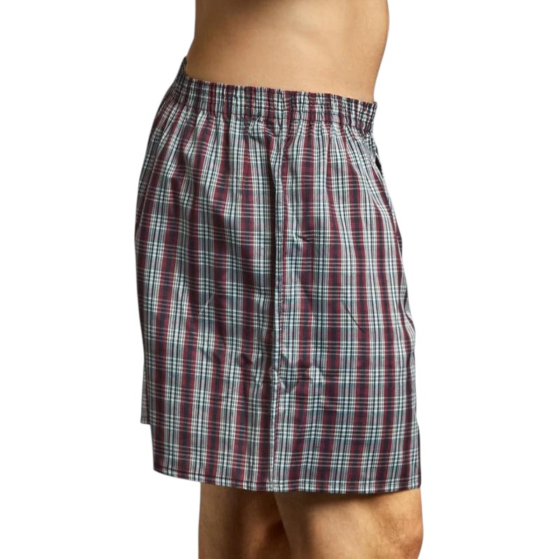 Plaid Woven Boxer