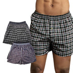 Plaid Woven Boxer