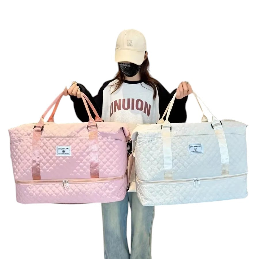 Quilted Duffel Bag