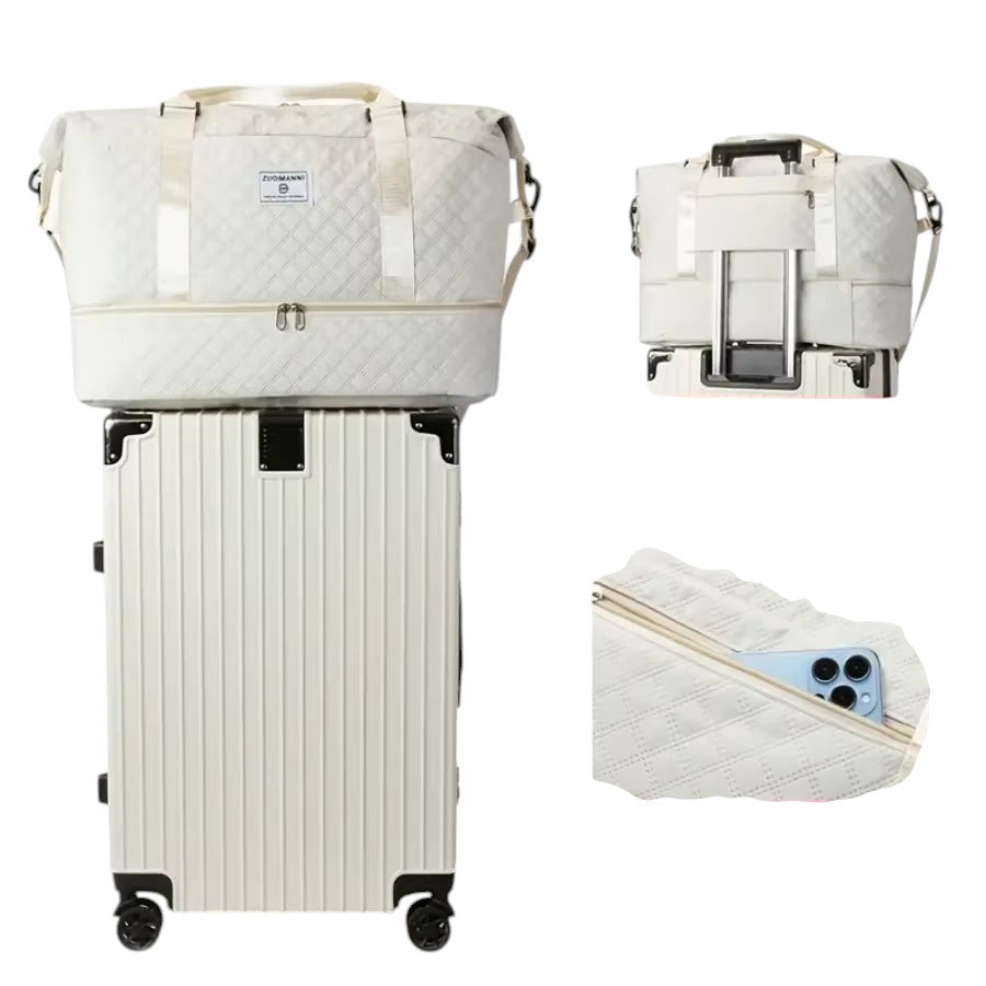 Quilted Duffel Bag
