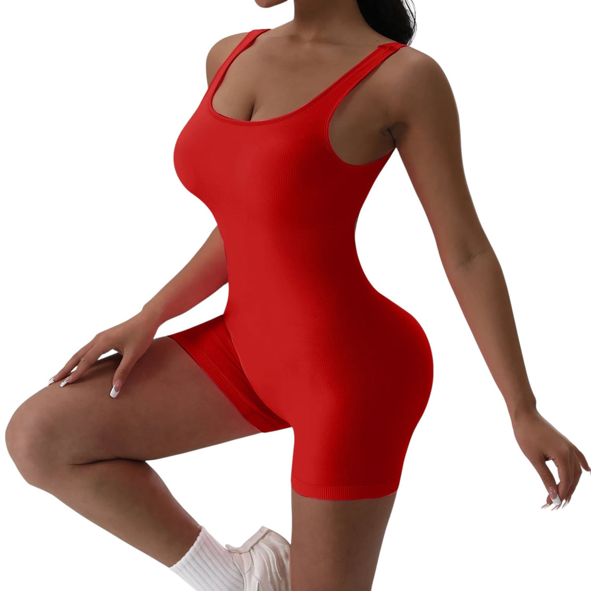 Comfort Athletic Bodysuit Shorts