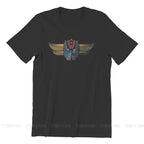 Retro Robot Head T Shirt Graphic
