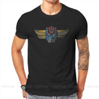 Retro Robot Head T Shirt Graphic