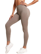 Comfort Seamless High Leggings High Waisted Khaki