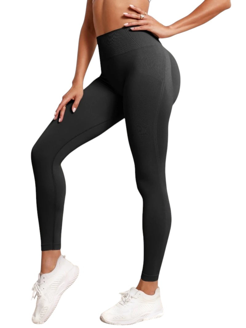 Comfort Seamless High Leggings High Waisted black