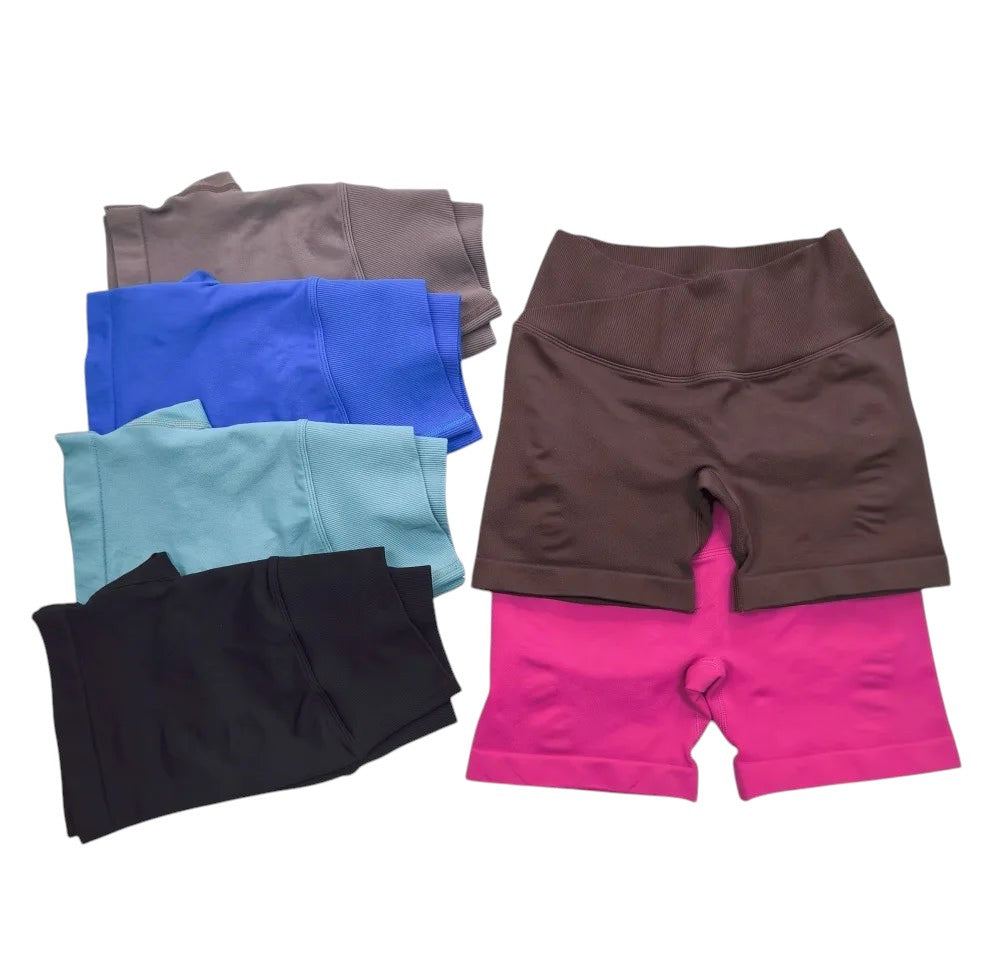Seamless Waist Athletic Shorts