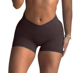 Seamless Waist Athletic Shorts